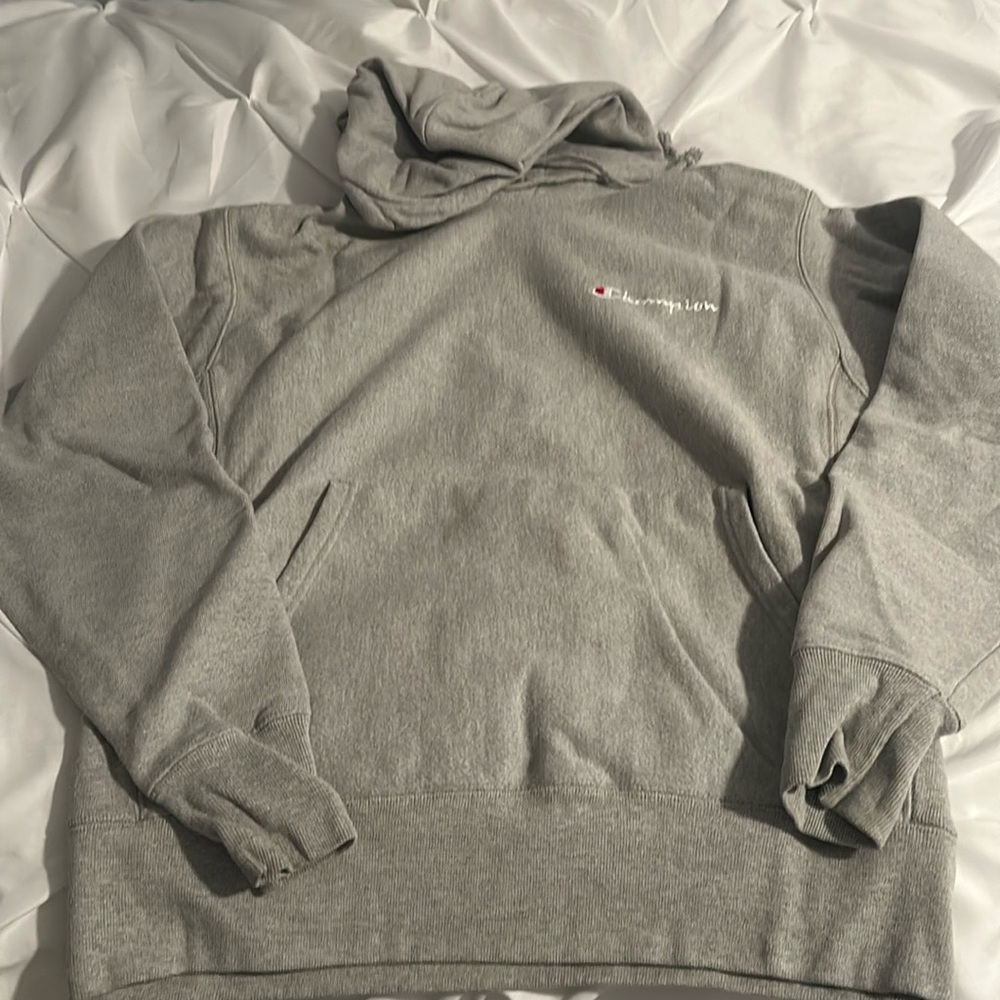 Grey Champions Hoodie Size Medium